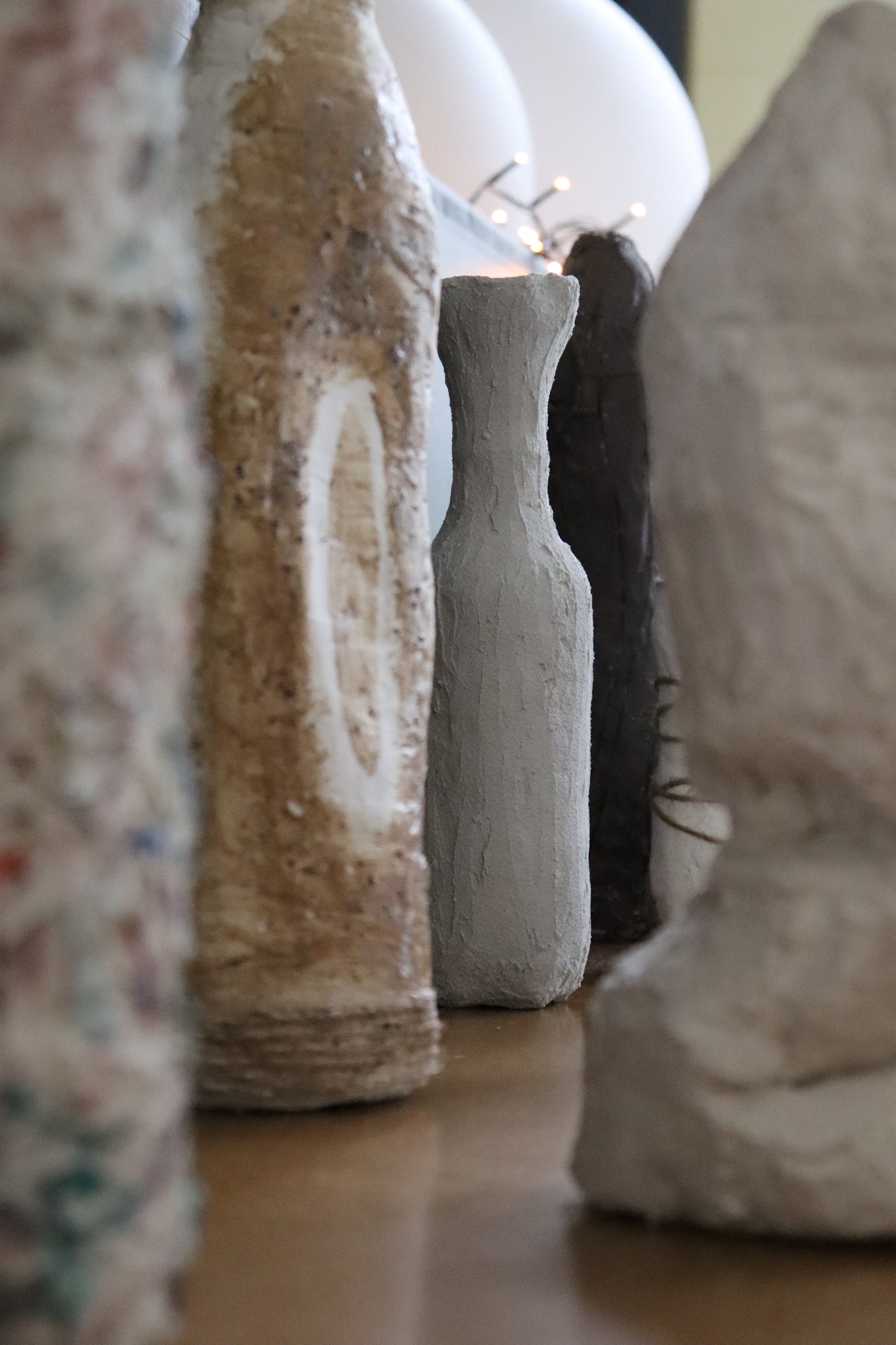 bottles become a vase