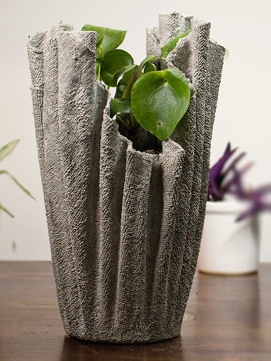 towels become a vase